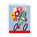 Paperole Carte de souhaits Tour de fleurs