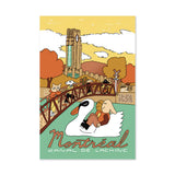Paperole Carte postale Canal de Lachine