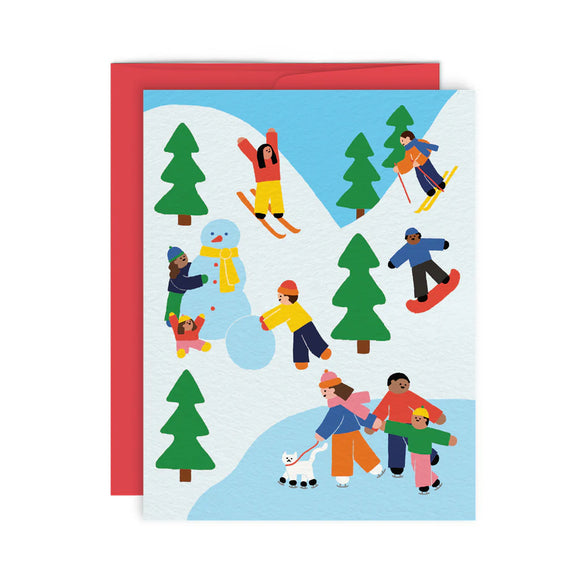 Paperole Carte de Souhait Plein Air