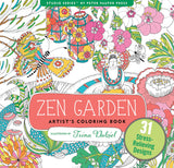 Peter Pauper Press-Cahier a Colorier Jardin Zen