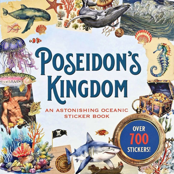 Peter Pauper Press - Livre D'Autocollants - Poseidon's Kingdom