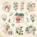 Peter Pauper Press - Livre d'autocollant Foret enchantee - Exemple