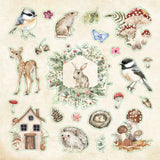 Peter Pauper Press - Livre d'autocollant Foret enchantee - Exemple