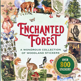 Peter Pauper Press - Livre d'autocollant Foret enchantee