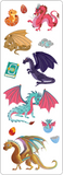 Peter Pauper Press Autocollants Dragons