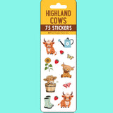 Peter Pauper Press Autocollants Vache Des HighLands