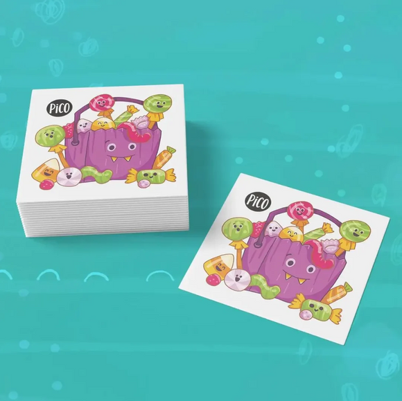 Pico Tattoos Bonbons d'Halloween Individuel