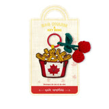 Porte-cles Poutine Cerise - Affichage