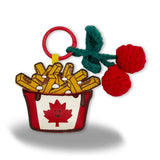 Porte-cles Poutine Cerise - Seul