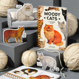 Raincoast-Cahier d'autocollant Moody Cats exemple