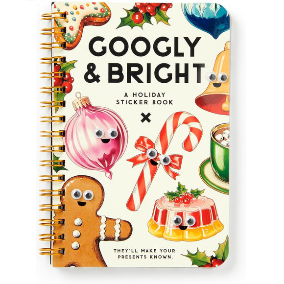 Livre d'autocollants - Googly and Bright Holiday