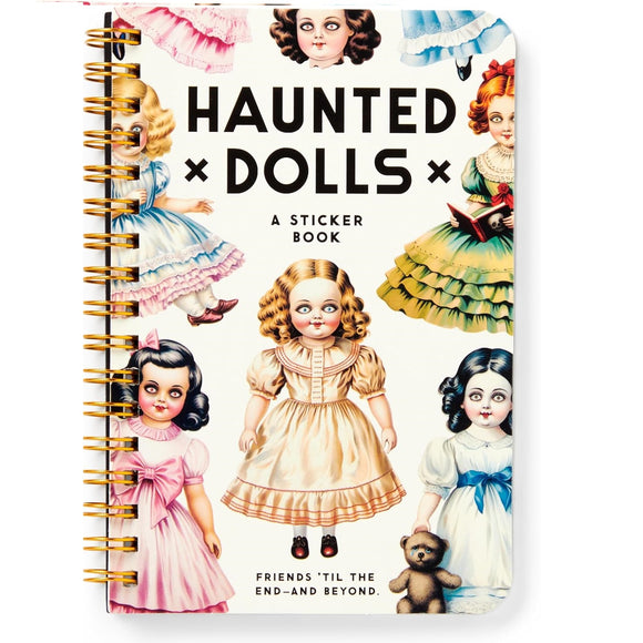 Livre d'autocollants - Haunted Dolls