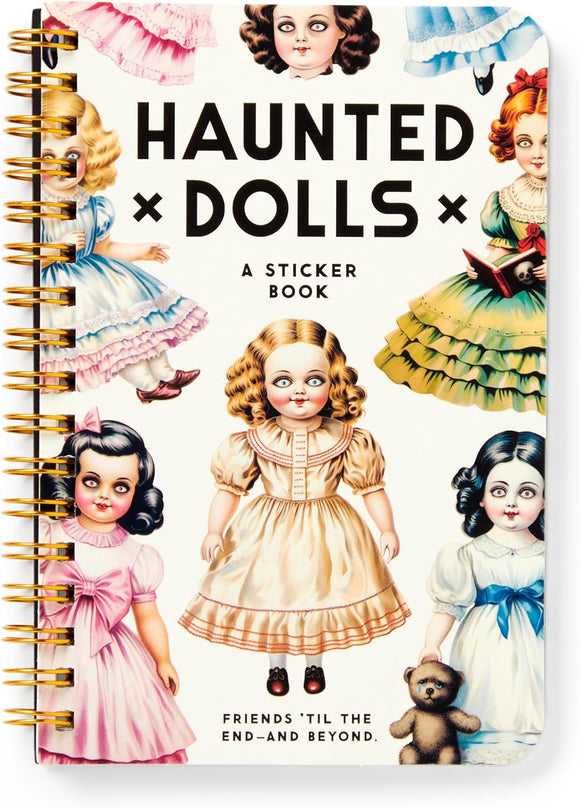 Raincoast - Livre D'Autocollants - Haunted Dolls