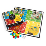 Raincoast - Jean-Michel Basquiat Jeu de Société Classique Ludo - Jeu