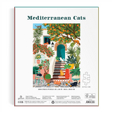 Raincoast - Puzzle de 1000 pièces Chats méditerranéens - Arriere Boite