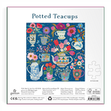 Raincoast - Puzzle en feuille de 500 pièces Tasses à thé en pot par Victoria Ball - Arriere Boite