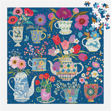 Raincoast - Puzzle en feuille de 500 pièces Tasses à thé en pot par Victoria Ball - Puzzle