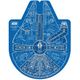 Ridley - Casse-Tête Et Jeu Star Wars Falcon Millenium Puzzle And Trivia - Plan