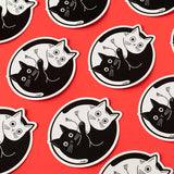 RippleSplash Studio - Aimant - Chat Yin Yang