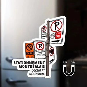 RippleSplash Studio - Aimant Parking Montreal