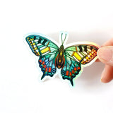 RippleSplash Studio - Autocollant - Papillon holographique