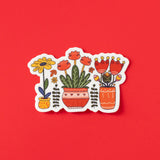 RippleSplash Studio -Autocollant-Plantesenpot