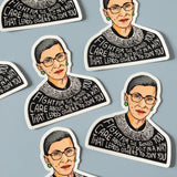 RippleSplash Studio - Autocollant - Ruth Bader Ginsburg