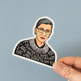 RippleSplash Studio - Autocollant - Ruth Bader Ginsburg