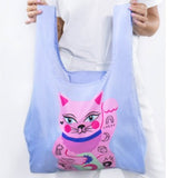 Sac Réutilisable Médium Chat Chanceux Lucky Cat Medium Reusable Bag