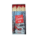 Seracon - Allumettes En Bois Au Motif D'Érable - NC287 -  Allumettes Dedans