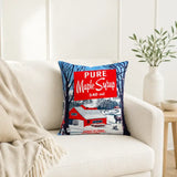 Seracon - Coussin Décoratif Avec Motif d'Érable - NC289 - Sur Sofa
