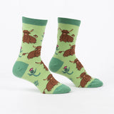 Sock It To Me - Bas pour Dames - W0496 - Hardy Highland Cows - Womens Crew