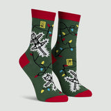 Sock It To Me Bas À Mi-Hauteur Pour Femmes Eating Light This Holiday Women's Crew Socks