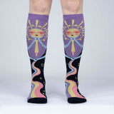 Sock It To Me Bas Genoux Connection Cosmique Cosmic Connection Knee High Socks Détail Recto