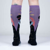 Sock It To Me Bas Genoux Connection Cosmique Cosmic Connection Knee High Socks Détail Verso