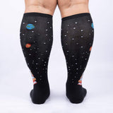 Sock It To Me Bas Genoux Étirable Take a Look, It's In a Book Knee High Stretchy Socks Verso