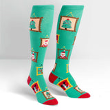 Sock It To Me Bas Genoux Holiday Photos Des Fêtes Knee High Socks