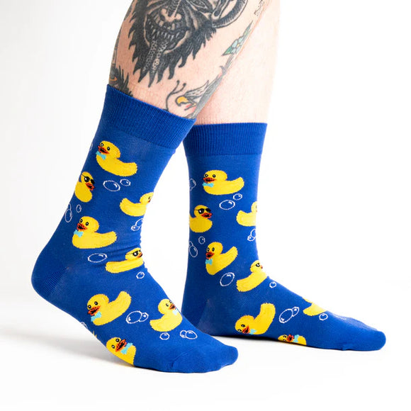 Sock it To me - Chaussette Mi Hauteur - Canards en Plastique