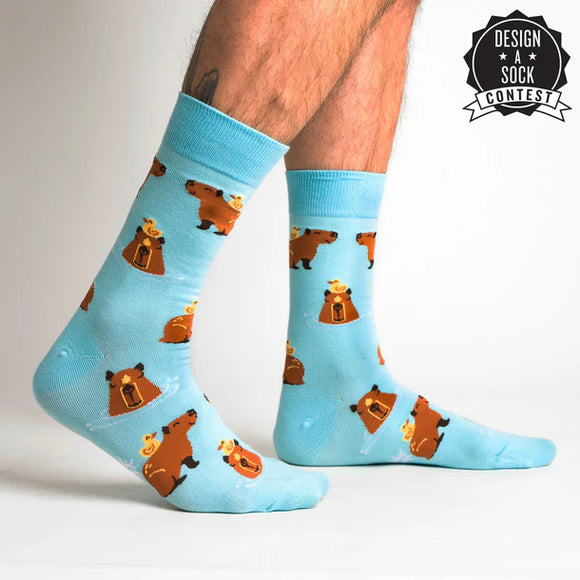 Sock it To me - Chaussette Mi Hauteur -Hapybara 