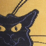 Sock it To me - Chaussette Stretch It - Chat Noir Close Up