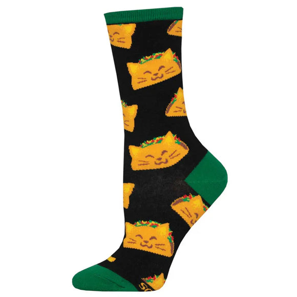 Socksmith Chat Taco Cat Socks