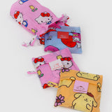 Trio De Sacs réutilisables Baggu Standard Hello Kitty and Friends Florals
