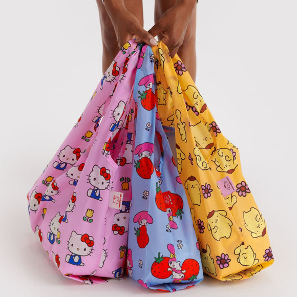 Trio De Sacs réutilisables Baggu Standard Hello Kitty and Friends Florals