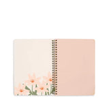 Steel Mill and Co-Mini Carnet Rose Floral Dos