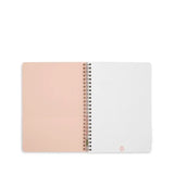 Steel Mill and Co-Mini Carnet Rose Floral Ouvert