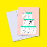 Carte de Souhaits - Mariage en escalade