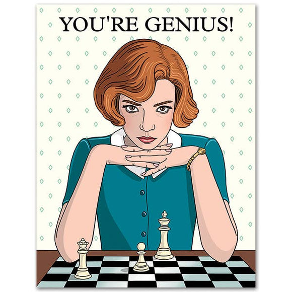 The Found - Carte De Souhaits - The Queen's Gambit -  You're A Genius