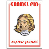 The Found - Épinglette émaillée - Kurt Cobain -  Teen Spirit