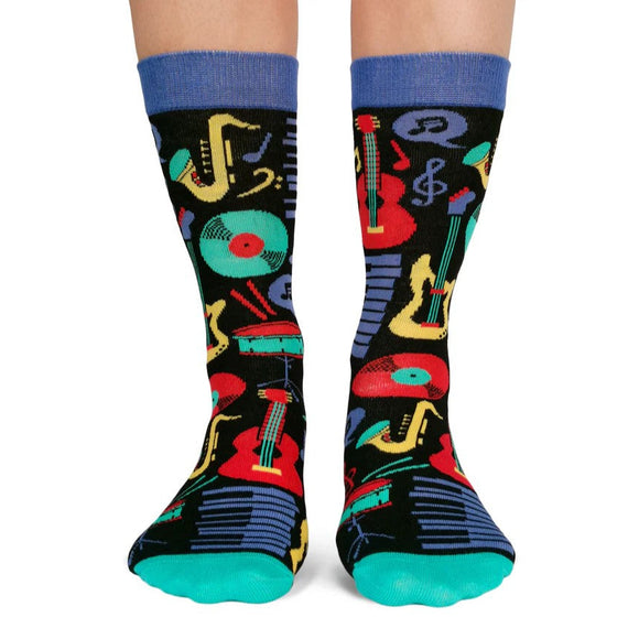 Uptown Sox Bas Femme Musique Mania