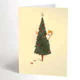 Valerie Boivin Carte De Souhaits Chat Explorateur